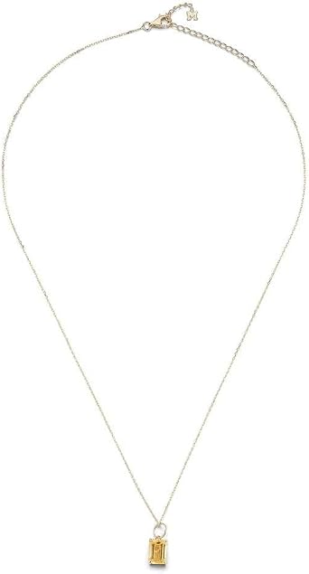 Emerald Cut Necklace