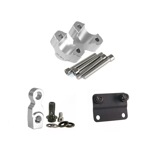 Elevador de manillar MT07 2021-2025 abrazadera de extensión para motocicleta 5