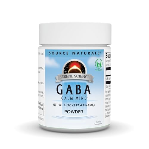 Source Naturals Serene Science GABA, Calm Mind, Vegan Powder -