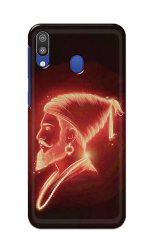 Image of PRINTFIDAA Printed Hard Back Cover Case for Samsung Galaxy M20 Back Cover (Chatrapati Shivaji Maharaj) -112