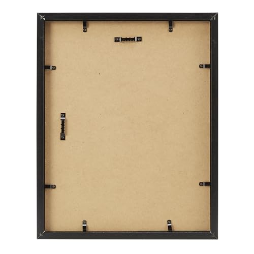 Image of Amazon Basics 11 inch x 14 inch Shadow Box Wood Rectangular Frame, Black
