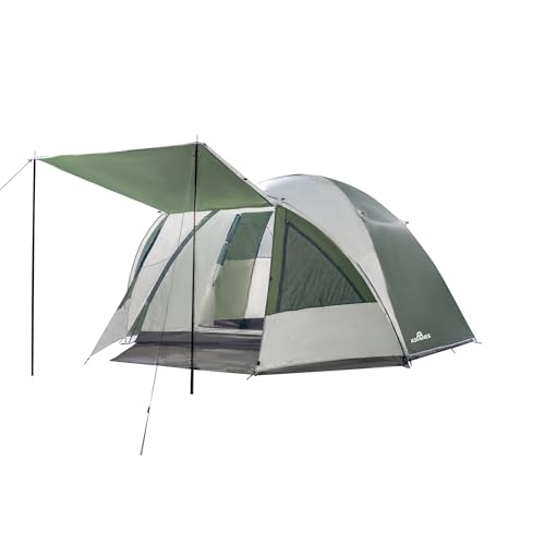 ASFANES Screened Camping Tent, 6 Person Waterproof, Haven Tent, Backpack Double Layer Shelter with...
