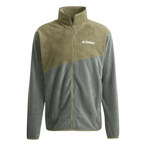 Image of adidas Men's Terrex Multi Full-Zip Fleece Hiking Jacket