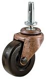 Shepherd Hardware 9347 1-5/8-Inch Medium Duty Stem Caster, 2-Pack