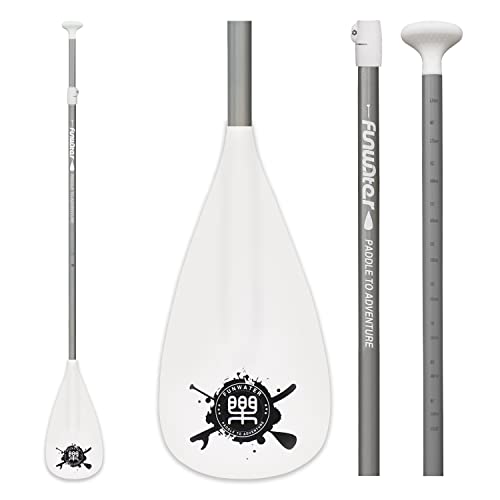 Pagaies de SUP réglables durables Funwater avec lames en nylon haute résistance