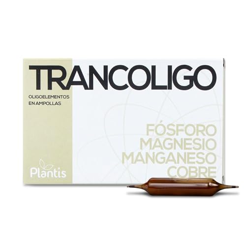 Plantis Plantis Trancoligo - Apoya la Salud del Sistema Nervioso - Ayuda a la Relajación - Fórmula con Magnesio, Manganeso, Fósforo y Cobre - 20 Ampollas de 5 ml