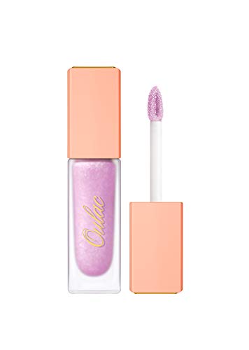 OulacLiquid Glitter Eyeshadow Liquid Eyeshadow Purple Eyeshadow Non-sticky One-Swipe Coverage with Quick-Drying Crease-resistant Formula for Stunning Eye Looks.Vegan & Cruelty-Free.(08)