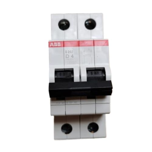 Disjoncteur miniature S202-D4 2P 4A pour protéger vos moteurs électriques