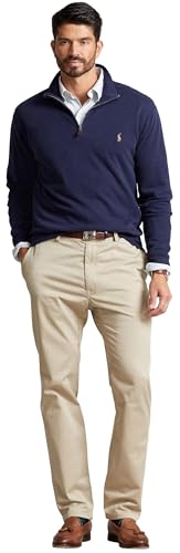 Polo RL Men's Big and Tall Half Zip Mock Sweatshirt3