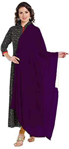 Soft Chiffon Casual Daily Use Dupatta/Scarf/Head Wrap/Sheer 2 PCS Combo With Green Colour @ 9.99 $ Per Pc.4