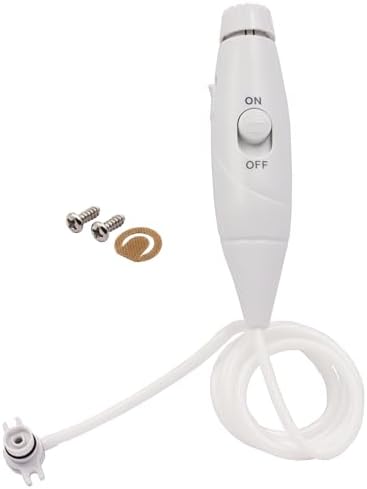 Replacement Hose and Handle Parts Compatible with Waterpik Water Flosser WP-100 WP-300 WP-660 WP-662 WP-670 WP-672 WP-900 Series Oral Irrigator;Compatible with Waterpik Aquarius Water Flosser WP-663