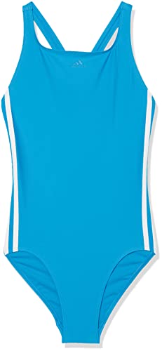 adidas Girls' Classic 3-Stripes Swimsuit