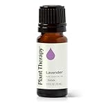 Plant Therapy Lavender Essential Oil 100% Pure, Undiluted, Therapeutic Grade, Aromatherapy Diffuser for Relaxation and Body Care, Healthy Skin and Hair, 10 mL (1/3 oz)