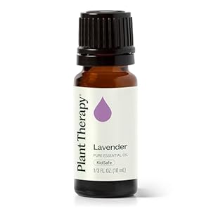 Plant Therapy Lavender Essential Oil 100% Pure, Undiluted, Therapeutic Grade, Aromatherapy Diffuser for Relaxation and Body Care, Healthy Skin and Hair, 10 mL (1/3 oz)