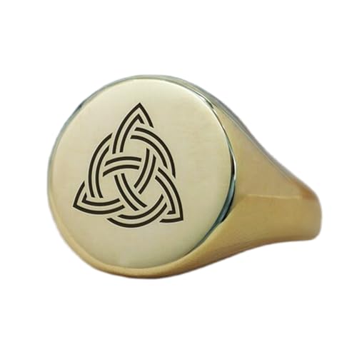 Chevalière Vintage LK_PDR_01348 | Bague Trinité Hypoallergénique