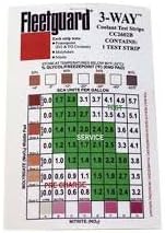 FleetGuard Coolant Test Kit Strips 3 Way Each CC2602B