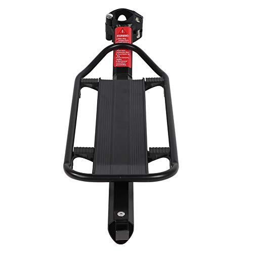 POCREATION Suporte de bagagem para bicicleta, liga de alumínio, durável, resistente, maravilhoso ass