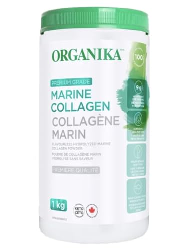 Organika Marine Collagen, Premium Grade, 1 kg (1000 grams) - Essential Protein for Hair, Nails, and Joints