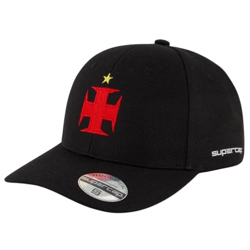 Bon&eacute; Vasco Escudo Camisas Negras Preto