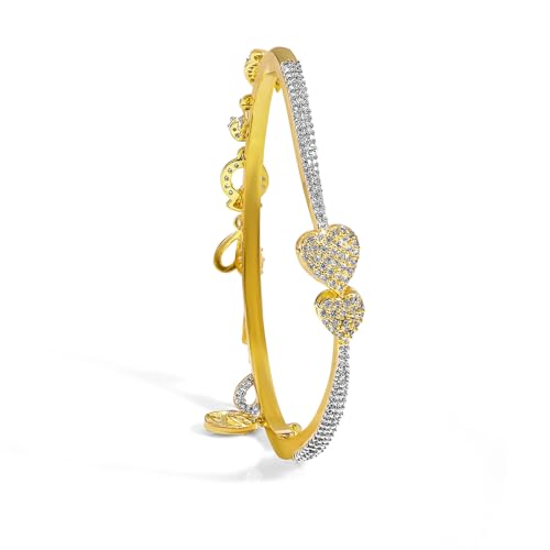 Image of Rubans Stainless Steel Bracelet Stylish Trendy Jewellery Gift for Women & Girls