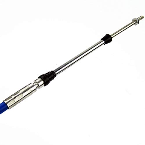 Câbles de boîte de commande à distance pour moteur hors-bord Yamaha Marine 33C bleu 7,6 m