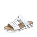 Produktbild Rieker Damen Pantoletten V0636, Frauen Slipper,schluepfschuhe,Slides,Slip-ons,Backless Slipper,Mules,Gartenschuhe,Weiss (80),40 EU / 6.5 UK