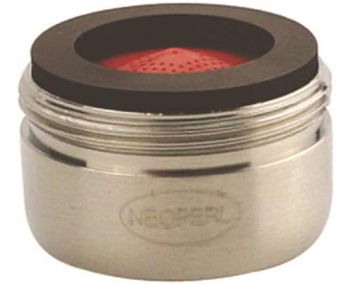 Aireador Neoperl macho evita salpicaduras con su flujo regular de 2.2 GPM 3
