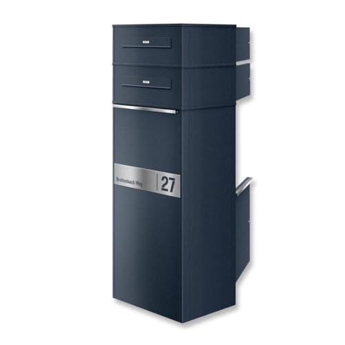 Metzler Paketbox mit 2 Briefkästen entnahme...