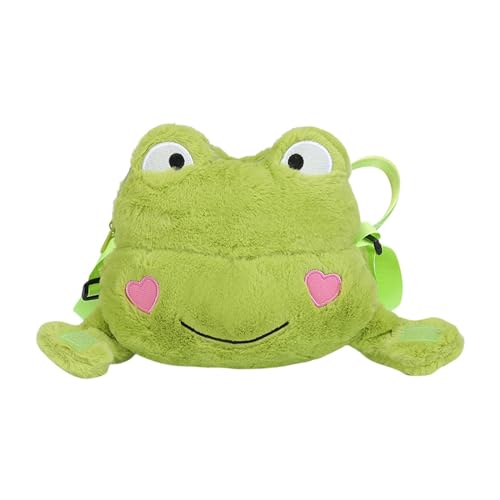 Sac bandoulière en forme de grenouille idéal pour les balades en ville