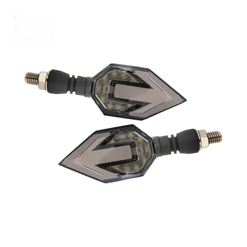 Clignotant moto LED anti-infiltration - Paire de feux indicateurs arrière 12V universels IP68