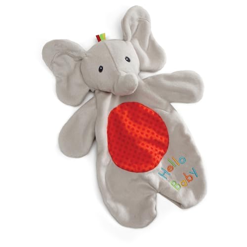 Gund Baby Flappy The Elephant Lovey Plush Blanket and Puppet, 11.5