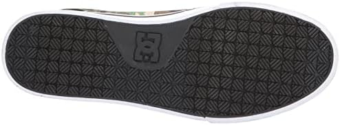 DC Men's Anvil TX SE Skate Shoe, Black/CAMO, 8.5 | Image 3