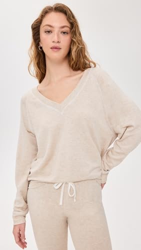 Women's Bennie Fleece V-Neck Sweatshirt2