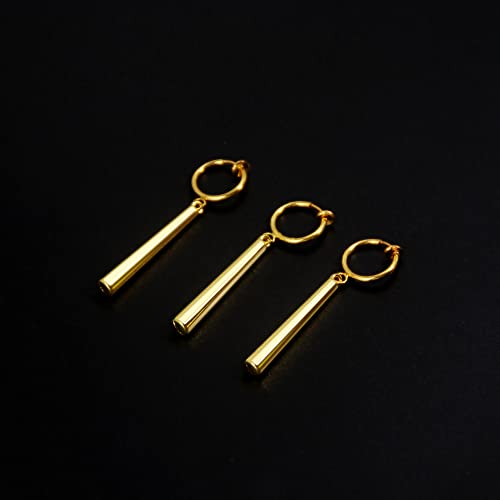 Roronoa Zoro Earrings Clip On - Gold Anime Costume Cosplay Earrings - Figure Earrings For Anime Lovers (Zoro Clip On A Earrings) #TOP3