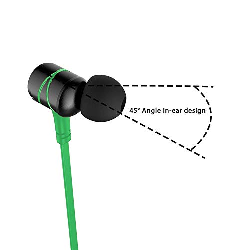 Image of Ant Audio W56 Wired in Ear Earphone with Mic (Green)