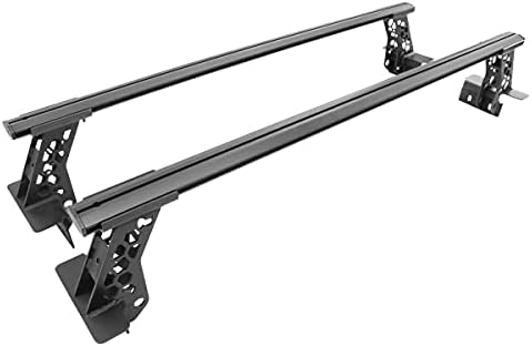 Go Rhino XRS Cross Bars - Bed Rail Kit for Full-Sized Trucks With...