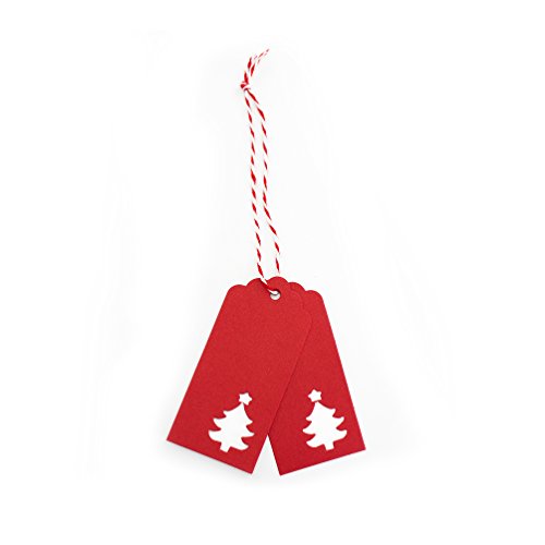 Oblique-Unique® Weihnachts Anhänger Geschenkanhänger 20Stk. mit...