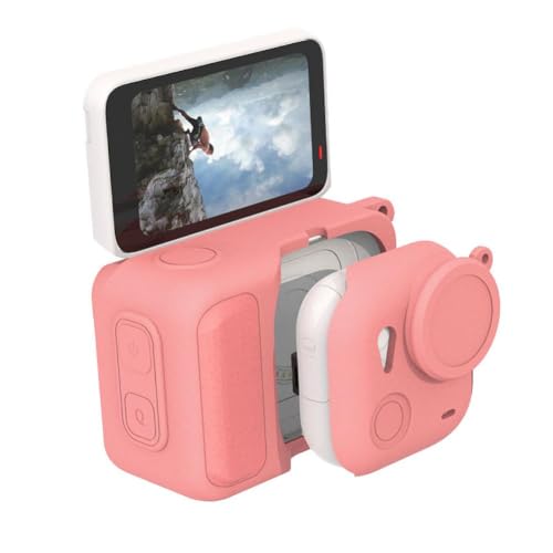 For Insta360 GO Ultra 用 ケース カバー シリコン保護ケース レンズキャップ付き 全面保護 落下防止 耐衝撃 防塵 キズ防止 指紋防止 着脱簡単 for Insta360 GO Ultra 対応 アクセサリー