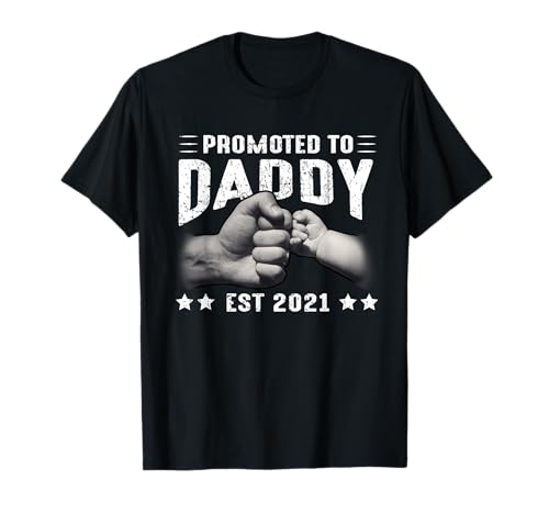 Expecting New Dad Gifts Soon To Be Promoted To Daddy 2021 Camiseta