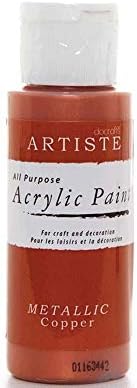CRAFTY CAPERS Lagoon Blue docrafts Artiste All Purpose Acrylic Craft Paint - 59ml