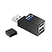 Produktbild iJiZuo 3 Port USB 3.0 Hub (2 USB 2.0 + USB 3.0), Datenhub für Apple MacBook, Mac Air, MacPro, Windows Laptops und Ultrabooks, sowie PCs und weiteren USB 3.0 kompatiblen Geräten