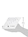 EZQuilting EZ Quilting 60 Degree Diamond Ruler Quilting Template, Clear