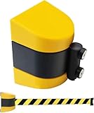 Magnetische Einziehbare Gürtelabsperrung, 2/5/10 M, Optionale Sicherheitsabsperrung Zur Wandmontage Mit Montagezubehör, Warteschlangenabsperrung Zur Massenkontrolle For Flughäfen(2M)