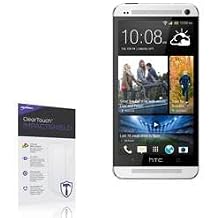 BoxWave Screen Protector Compatible with HTC One M7 2013 - ClearTouch ImpactShield 2-Pack, Impenetrable Screen Protector Flexible Film
