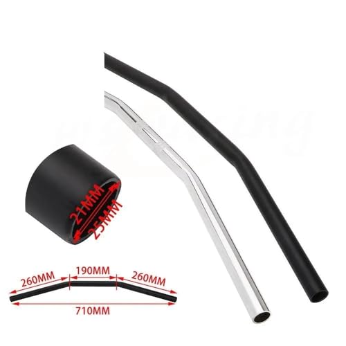 Barra de equilibrio de hierro para manillar de moto de 22mm y 25mm universal 4