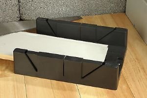 Linic UK Made Mitre Box Block, Mega, 45 60 & 90 Degree 180 x 60mm x 320mm. (W7083) Free UK Postage