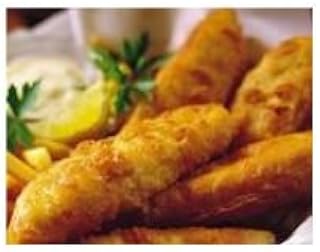 King and Prince Mrs Friday Seafood Beer Battered Cod Fillet, 2.5 Pound -- 4 per case.