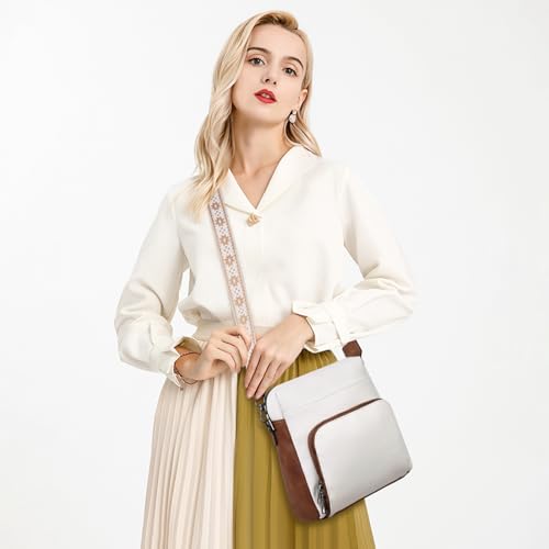 SENDEFN Crossbody Purse for Women Vegan Leather Shoulder Handbags Crossbody Bags with Adjustable Shoulder Strap2