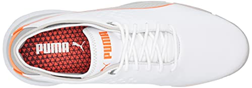 Puma Men's Proadapt Delta Golf Shoe, White-Gray Violet, 7.5 #TOP4