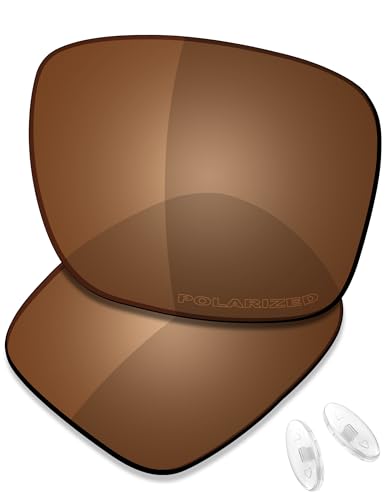 Image of SAUCER Premium Replacement Lenses & Nosepads for Oakley Holbrook Ti OO6048 | UV400 Protection, Anti-Scratch, Precise Fit